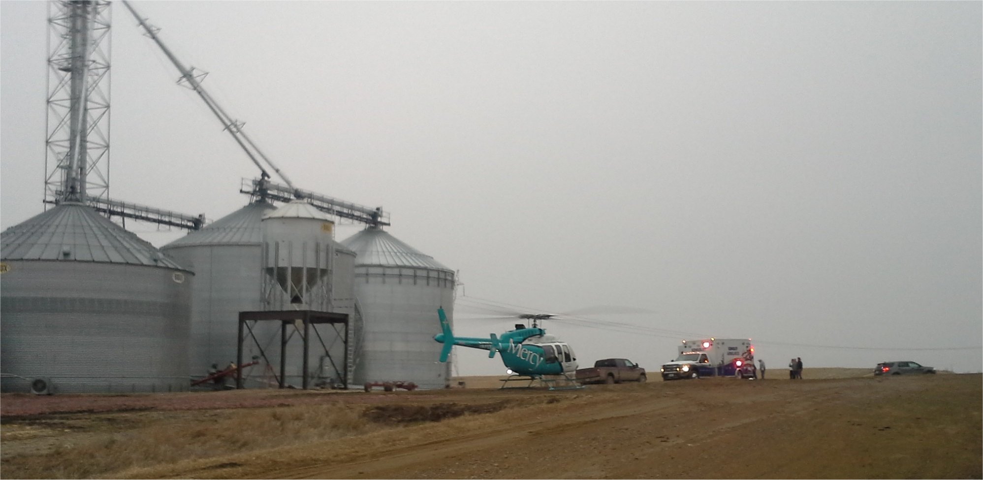 Propane Explosion between Remsen and Kingsley Injures Two People