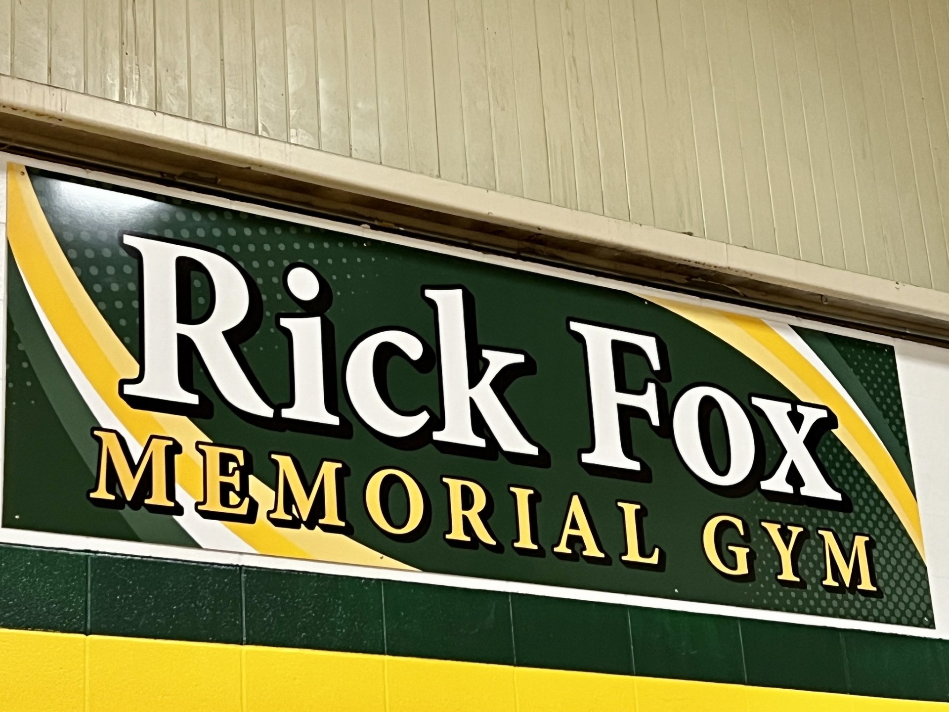 Rick Fox Memorial Gym Dedication KLEM 1410